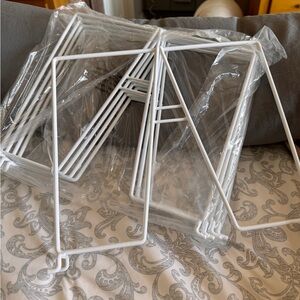 Wire shelf dividers for closet organization